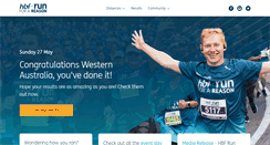 Desktop Screenshot of hbfrun.com.au